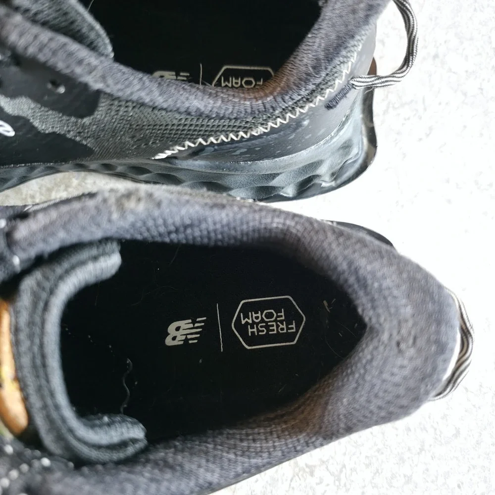 New Balance Womens‎ 9.5 / Mens 8 Fresh Foam Garoe V1 Black Athletic Trail Shoes